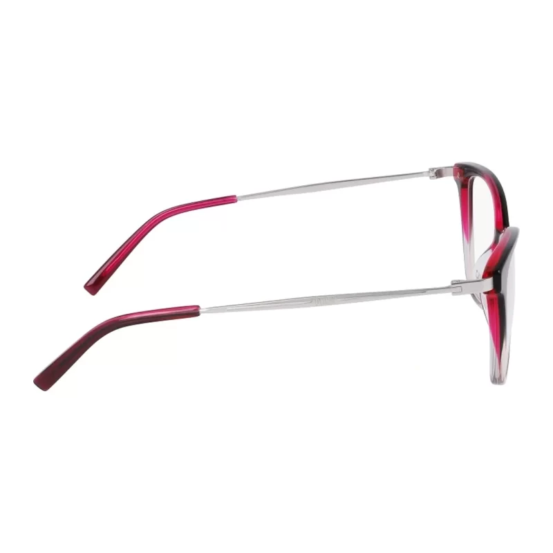 Óculos
  de grau Feminino Quadrado Dkny Vinho