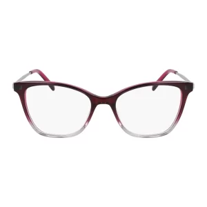 Óculos
  de grau Feminino Quadrado Dkny Vinho
