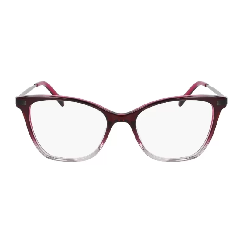 Óculos
  de grau Feminino Quadrado Dkny Vinho