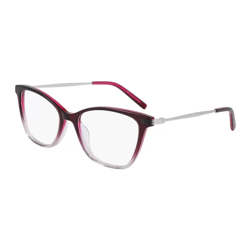 Óculos
  de grau Feminino Quadrado Dkny Vinho