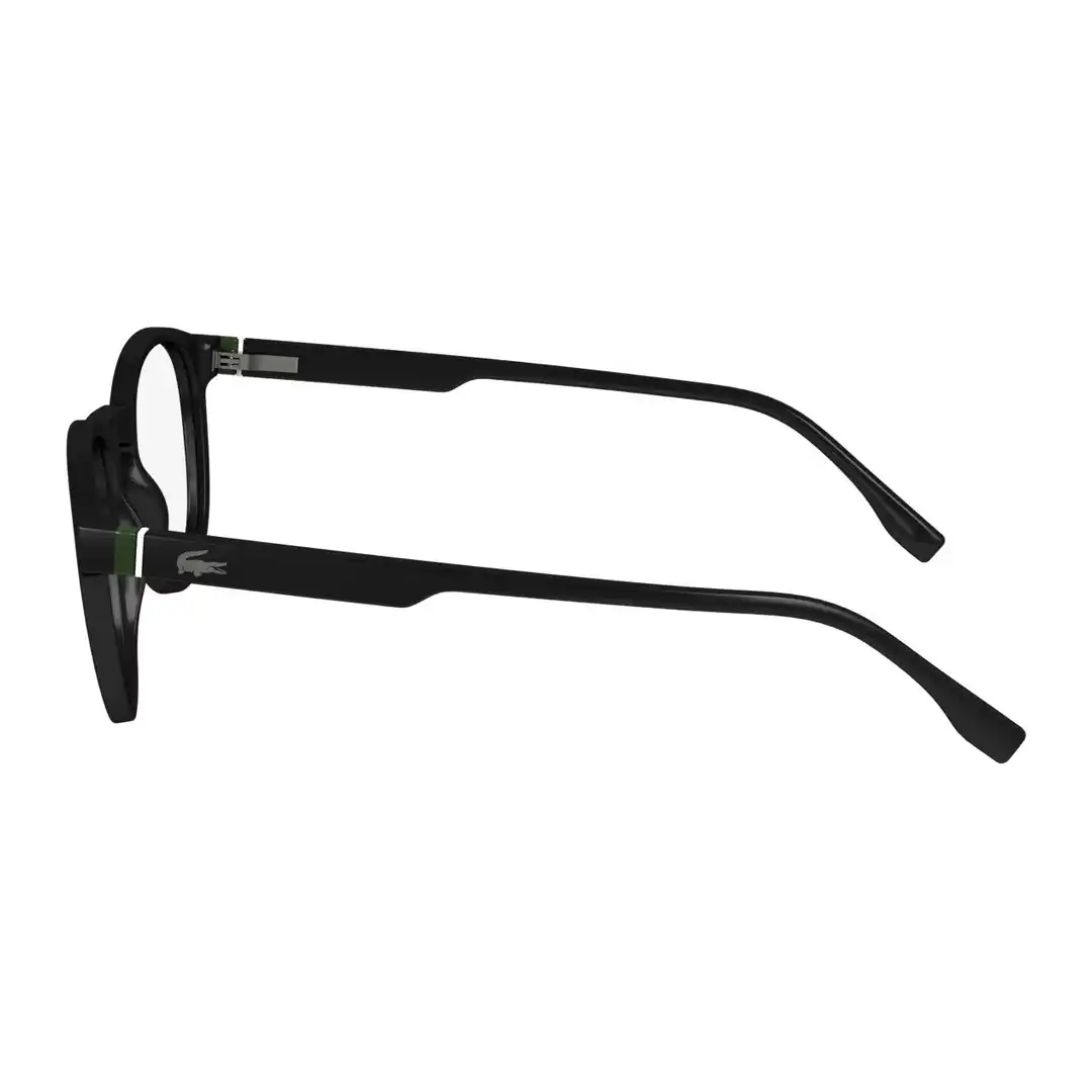 Óculos de grau Masculino Redondo Lacoste Preto