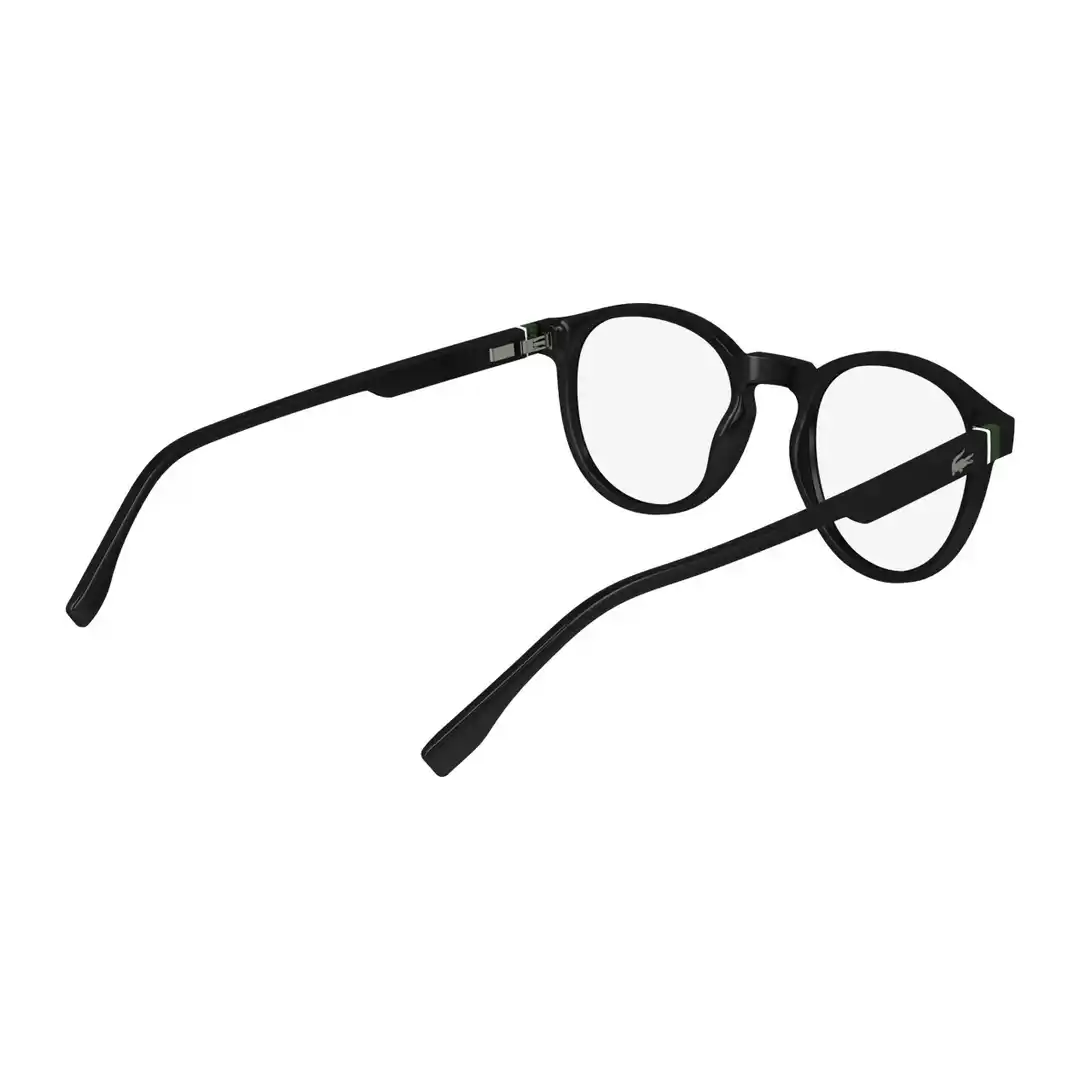 Óculos de grau Masculino Redondo Lacoste Preto