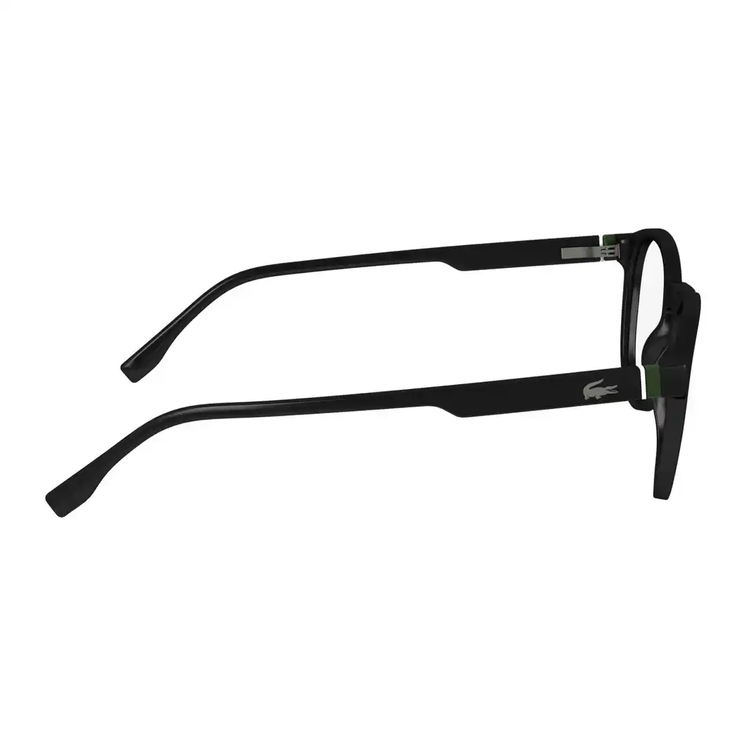 Óculos de grau Masculino Redondo Lacoste Preto