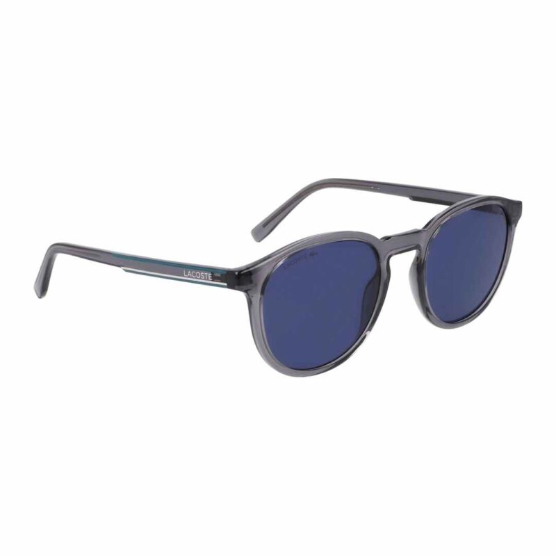 Óculos de sol Masculino Oval Lacoste Preto Transparente