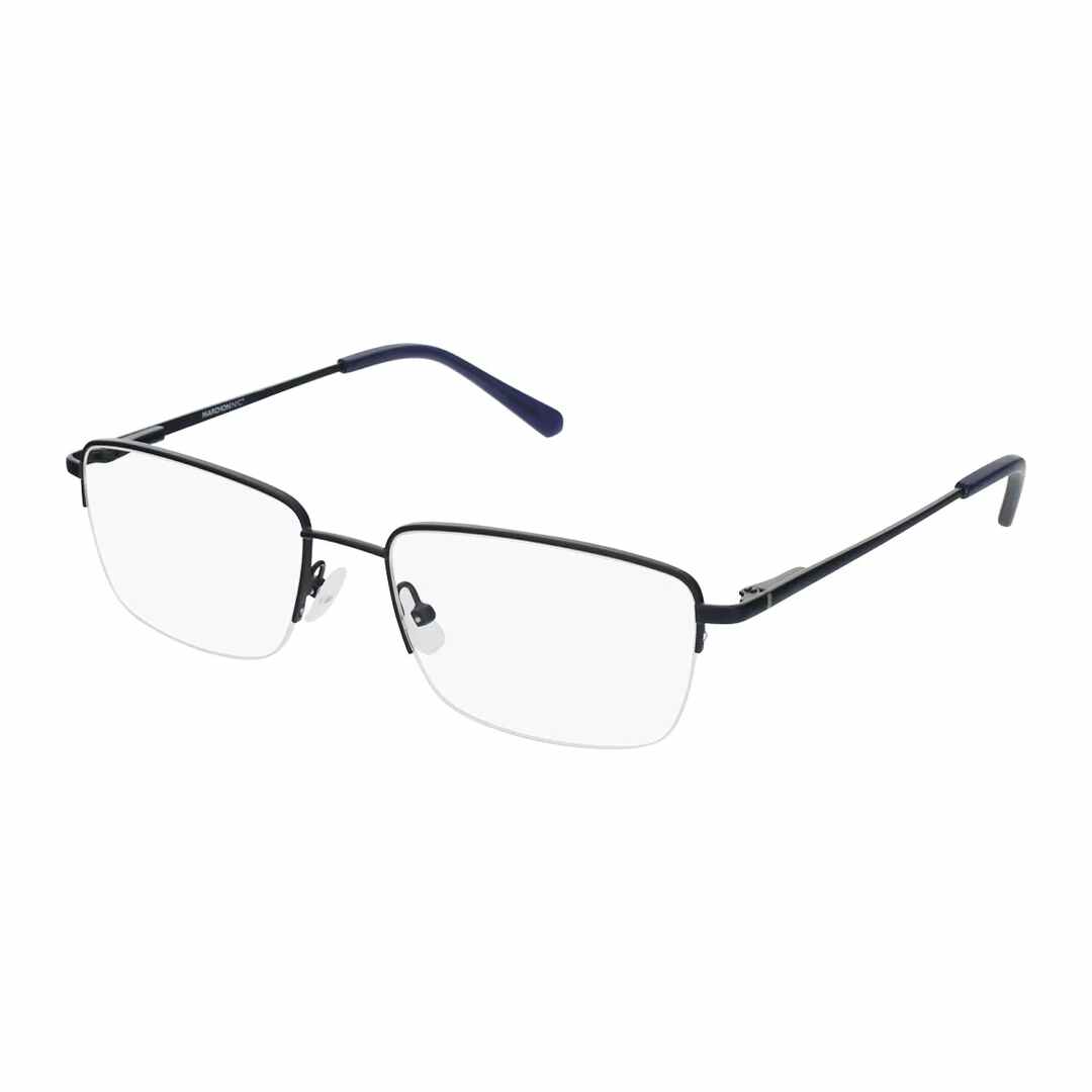 Óculos de grau Masculino Retangular Marchon Azul