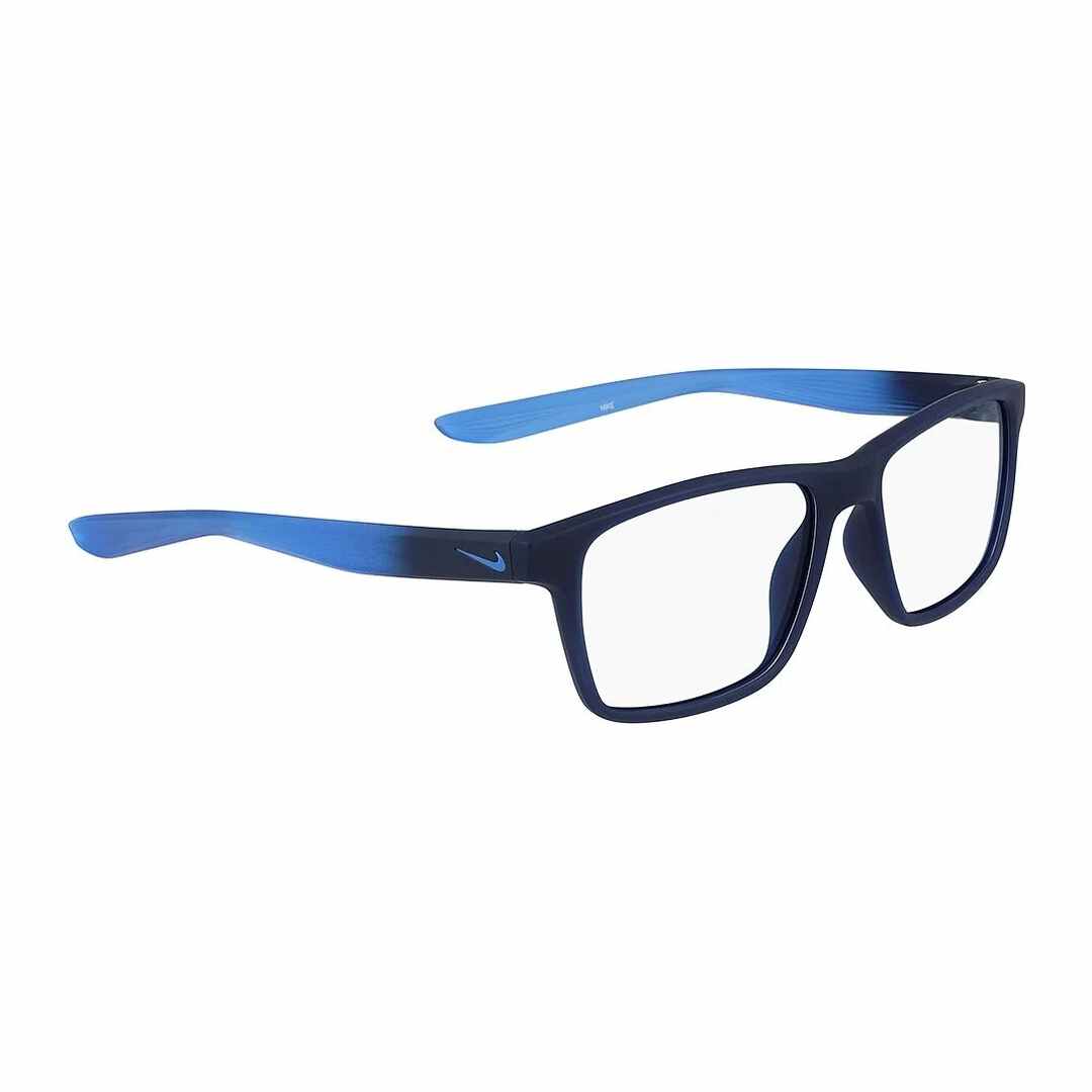 Óculos de grau Masculino Curvado Nike Azul