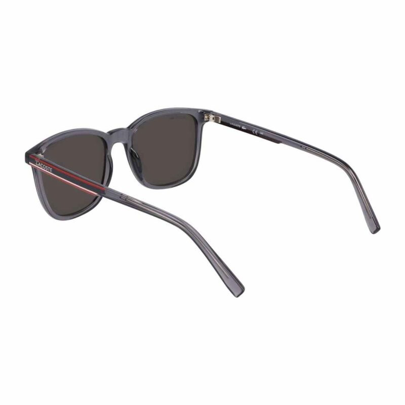 Óculos de sol Masculino Quadrado Lacoste Cinza