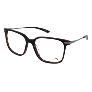 Óculos de Grau Masculino Quadrado Puma Marrom PU02060