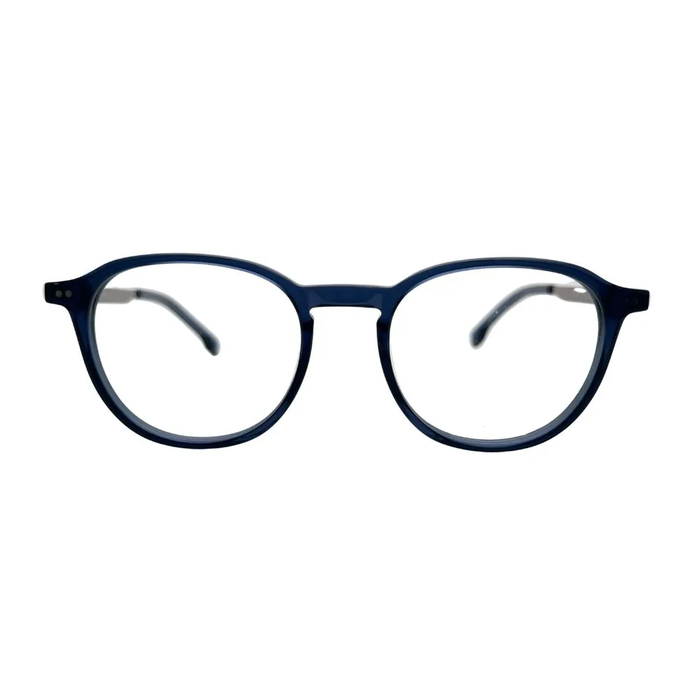 Óculos de Grau Masculino Aramis Redondo Azul Acetato Var158