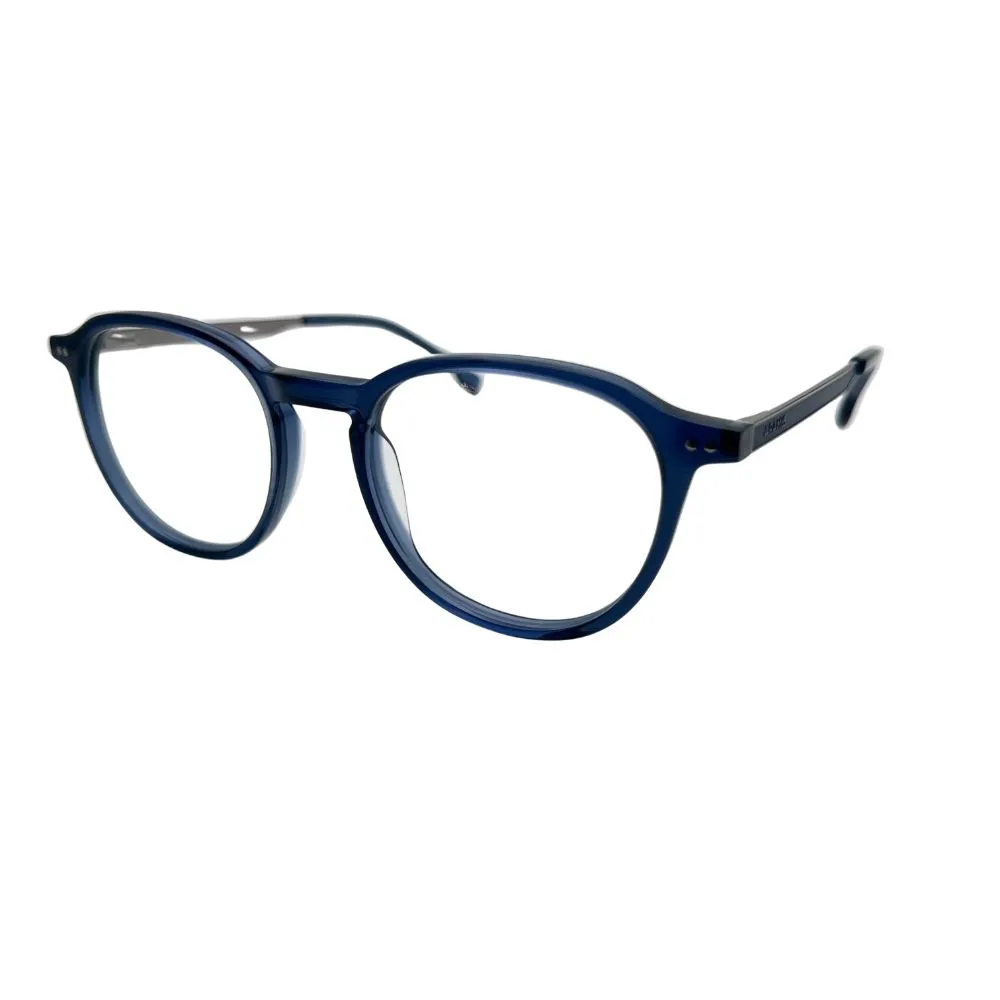 Óculos de Grau Masculino Aramis Redondo Azul Acetato Var158