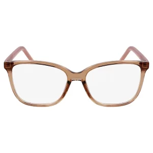 Óculos de Grau Dkny Feminino Nude Quadrado DK5052