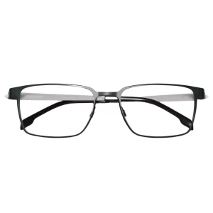 Óculos de Grau Ferrati Masculino Retangular Verde FE1065T