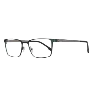 Óculos de Grau Ferrati Masculino Retangular Verde FE1065T