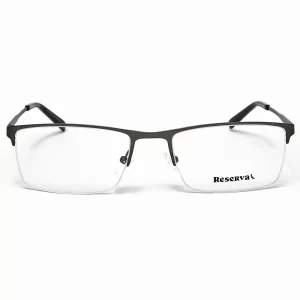 Óculos de GrauReserva Masculino Retangular Cinza Fio Nylon RSV2102