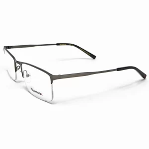 Óculos de GrauReserva Masculino Retangular Cinza Fio Nylon RSV2102