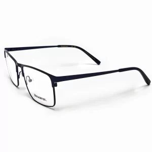 Óculos de Grau Masculino Reserva Metal Retangular Azul Metalico RSV2104