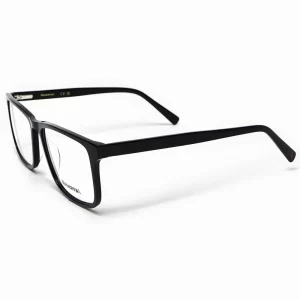 Óculos de Grau Masculino Acetato Reserva Retangular Preto RSV2606
