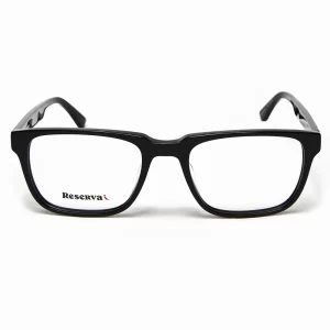 Óculos de Grau Masculino Reserva Retangular Preto RSV2608