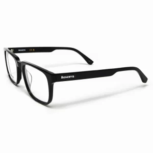 Óculos de Grau Masculino Reserva Retangular Preto RSV2608
