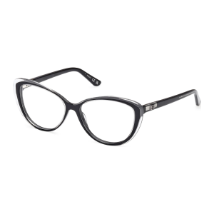 Oculos De Grau Guess Feminino Gatinho Acetato Preto Gu2978