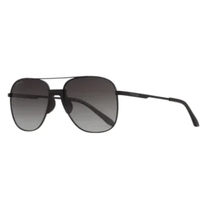 Óculos de Sol Masculino Bulget BG8098M – Aviador Metal Preto Lente Cinza