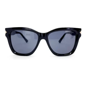 Óculos de Sol Feminino Atitude AT8251 – Borboleta Acetato Preto Lente Cinza
