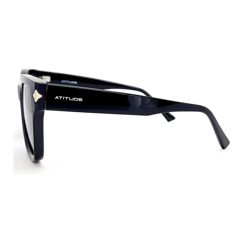 Óculos de Sol Feminino Atitude AT8251 – Borboleta Acetato Preto Lente Cinza