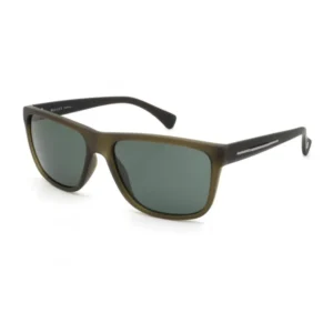 Óculos de Sol Masculino Bulget BG8115M – Acetato Curvado Cinza
