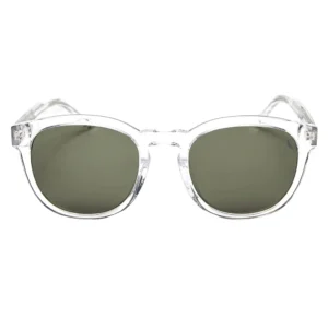 Óculos de Sol Masculino Reserva RSV6002S – Acetato Quadrado Transparente Lente Verde