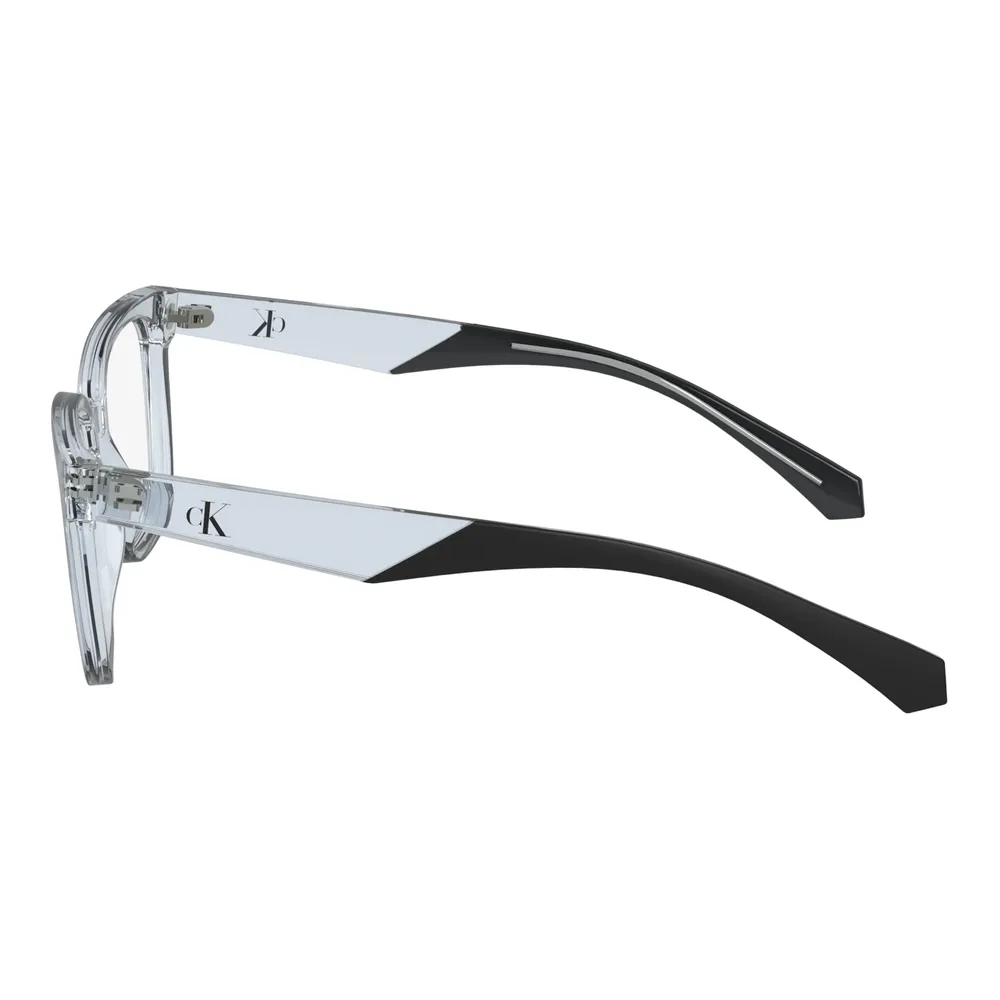 Óculos de Grau Feminino Calvin Klein CKJ24306 – Acetato Quadrado Azul Transparente