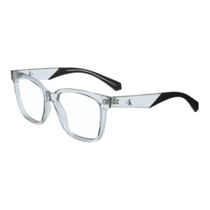 Óculos de Grau Feminino Calvin Klein CKJ24306 – Acetato Quadrado Azul Transparente