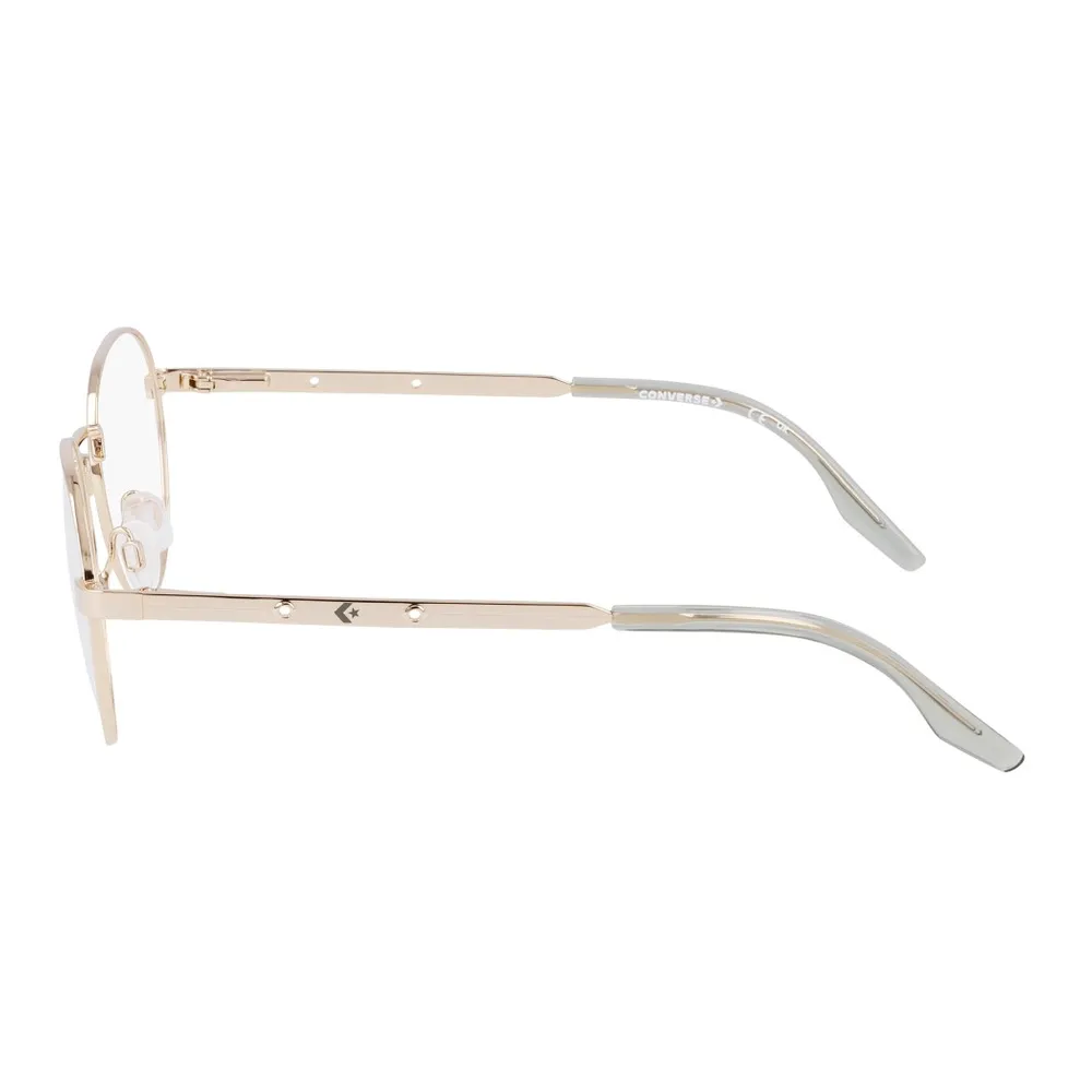 Óculos de Grau Unissex Converse CV1025 – Metal Redondo Dourado