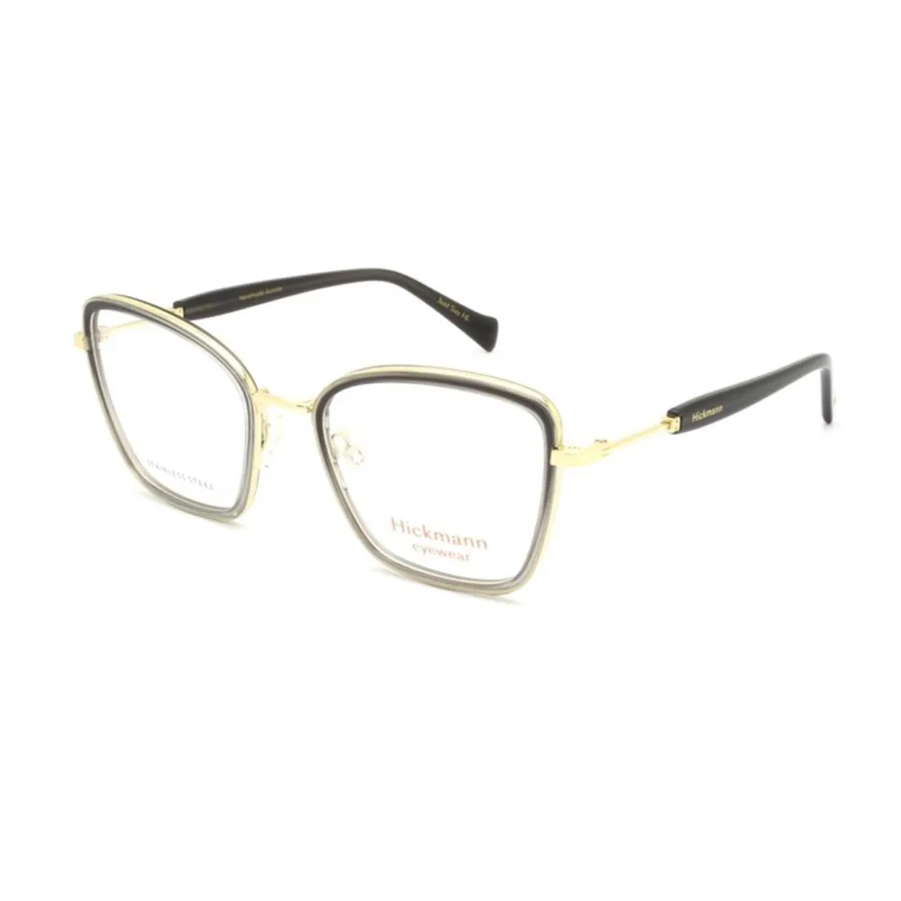 Óculos de Grau Feminino Hickmann Camélia – Acetato Gatinho Preto