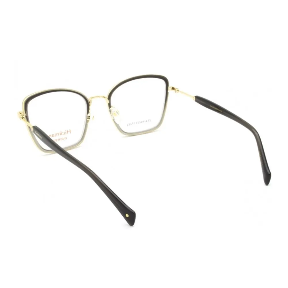 Óculos de Grau Feminino Hickmann Camélia – Acetato Gatinho Preto