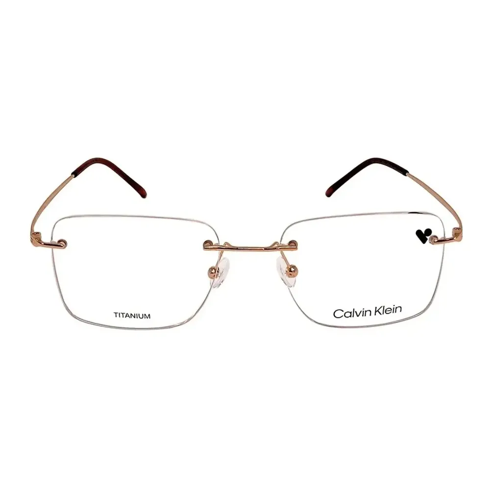 Óculos de Grau Masculino Marchon M-2042 – Metal Fio de Nylon Retangular Preto Fosco