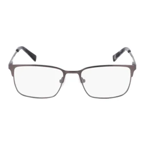 Óculos de Grau Masculino Marchon M-2021 – Metal Aro Fechado Retangular Chumbo