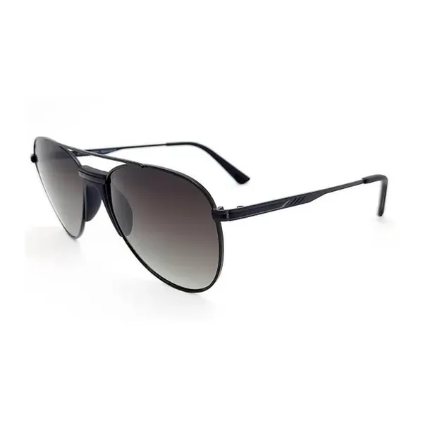 Óculos de sol Bulget masculino BG8099M 09BP aviador preto metal