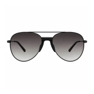 Óculos de sol Bulget masculino BG8099M 09BP aviador preto metal