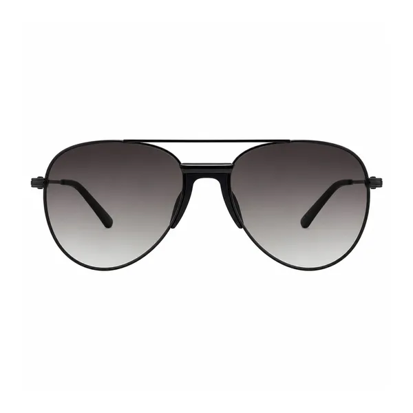 Óculos de sol Bulget masculino BG8099M 09BP aviador preto metal