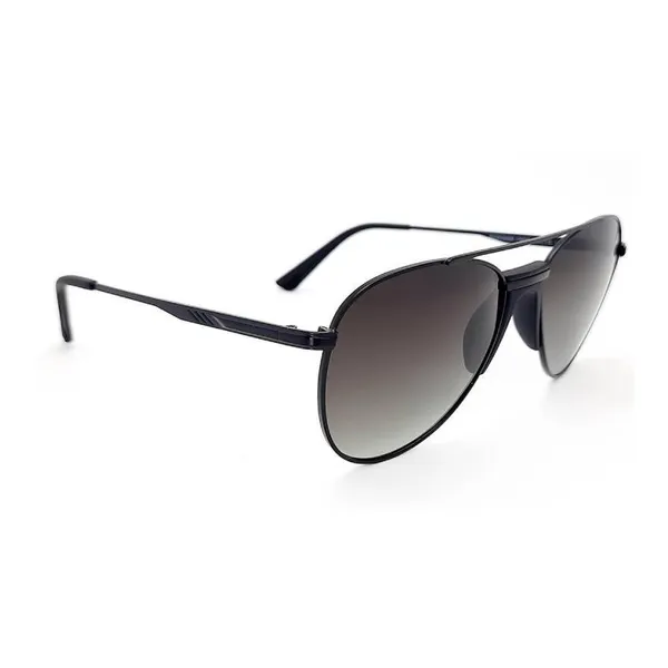 Óculos de sol Bulget masculino BG8099M 09BP aviador preto metal
