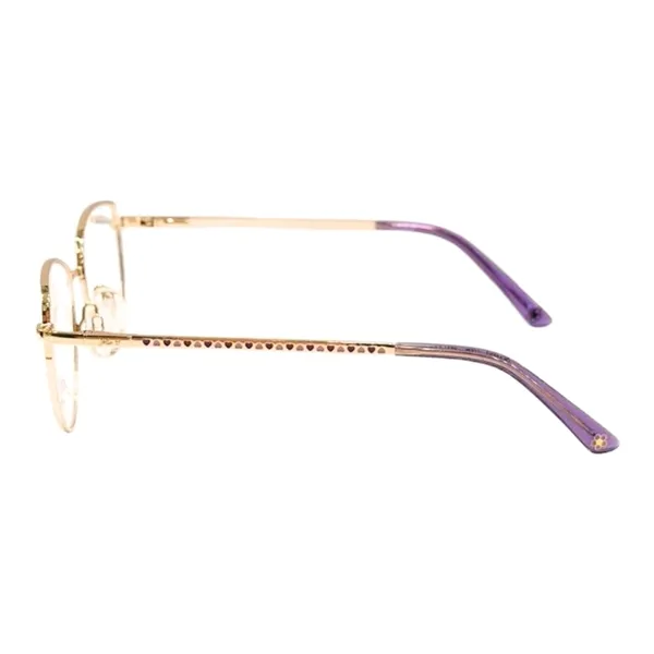 Óculos de grau Jolie infantil feminino JO1038 04B redondo metal