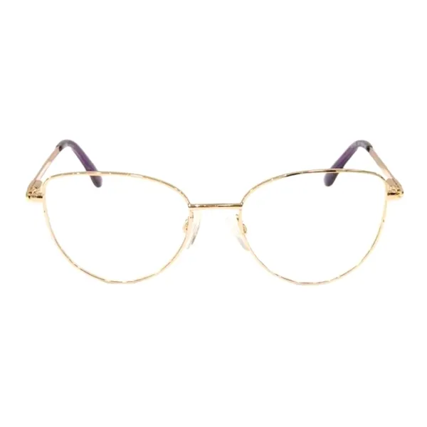 Óculos de grau Jolie infantil feminino JO1038 04B redondo metal