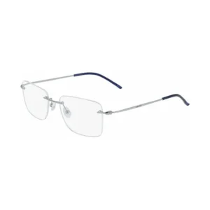 Óculos de grau Calvin Klein unissex CK22125 414 metal redondo