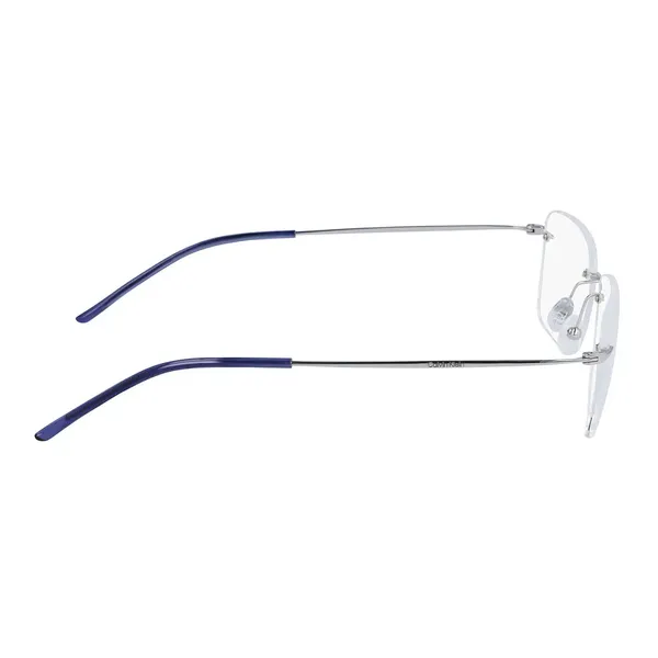 Óculos de grau Calvin Klein unissex CK22125 414 metal redondo