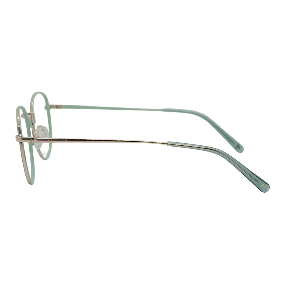 Óculos de Grau Feminino Atitude At2137 - Metal Verde