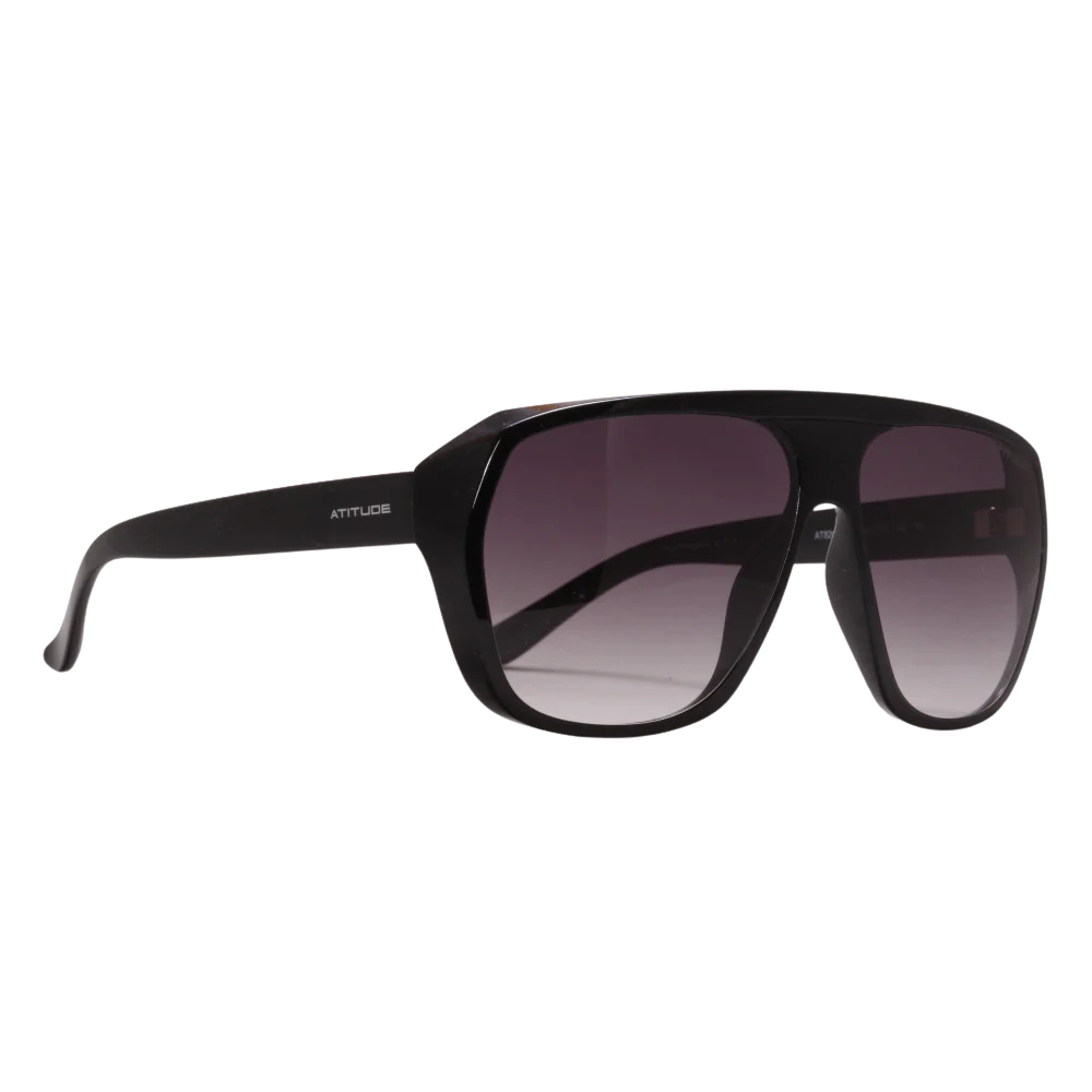 Óculos de Sol Unissex Atitude At8245 - Acetato Preto