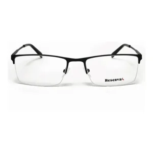 Óculos de Grau Masculino Reserva Rsv2102 - Fio De Nylon Retangular Preto
