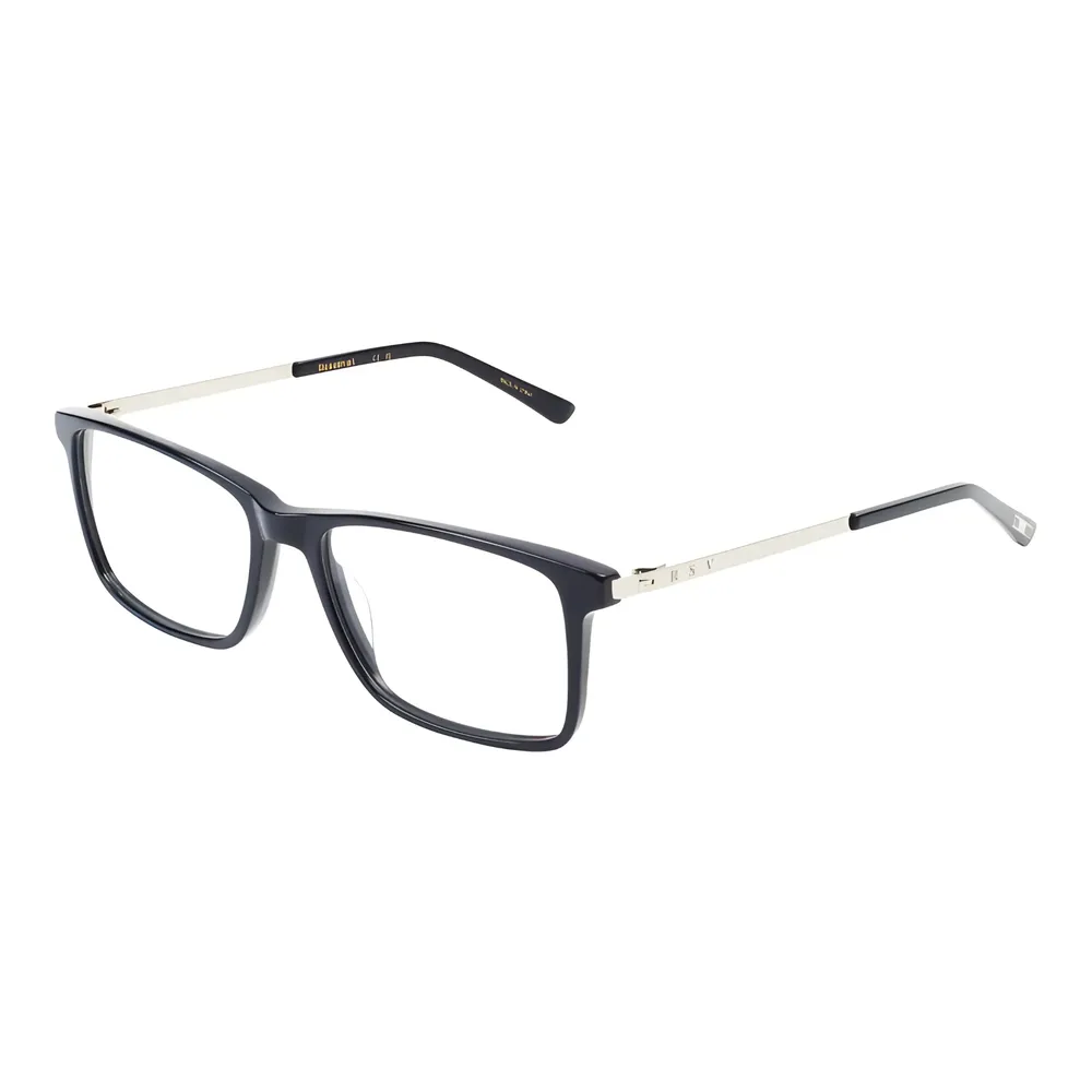 Óculos de Grau Masculino Reserva Rsv2603 - Acetato Retangular Azul Marinho