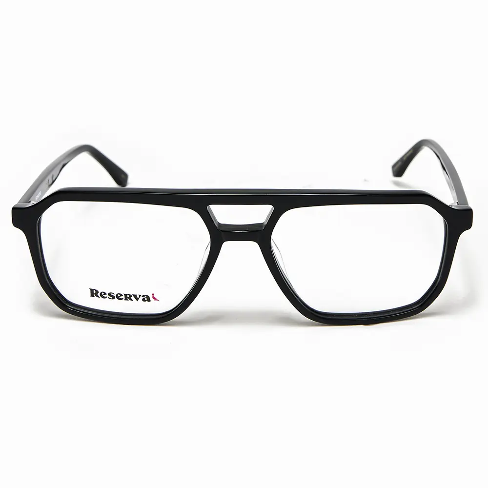 Óculos de Grau Masculino Reserva Rsv2607 - Acetato Mascara Preto