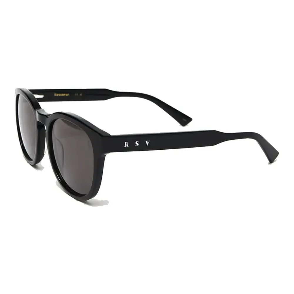 Óculos de Sol Masculino Reserva Rsv6002S - Acetato Redondo Preto